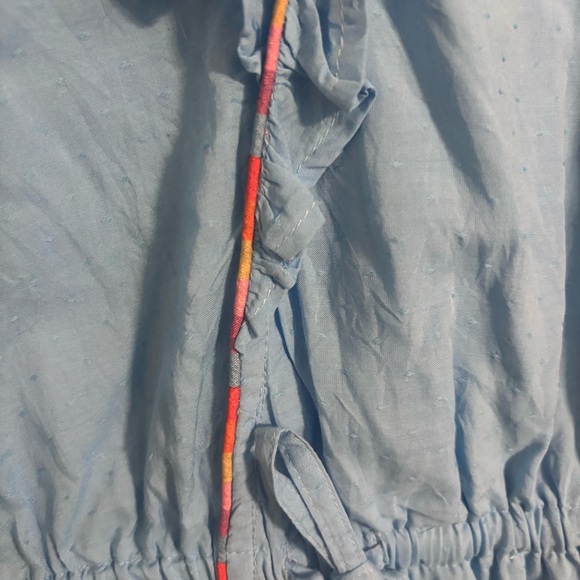 Roller Rabbit‎ Blue Rainbow Trim Brita Dress Large - Picture 9 of 9